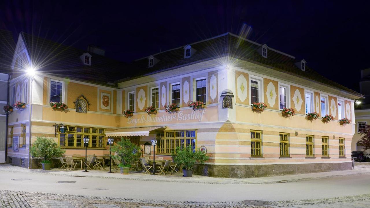 Gasthof Hametner Mit Innviertlerhof Mit Direktem Zugang Zur Therme Mediterrana Durch Unseren Garten! باد هول المظهر الخارجي الصورة