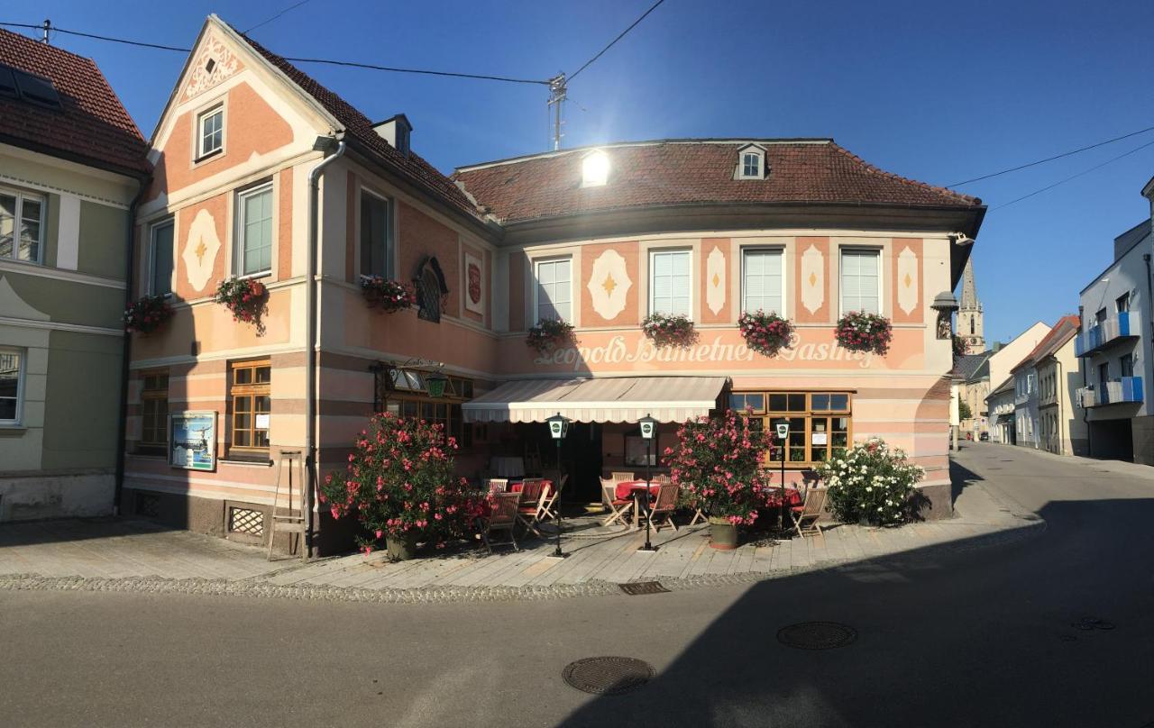 Gasthof Hametner Mit Innviertlerhof Mit Direktem Zugang Zur Therme Mediterrana Durch Unseren Garten! باد هول المظهر الخارجي الصورة
